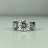 925 Sterling Silver CZ Ring Size 7