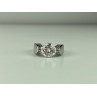 925 Sterling Silver CZ Ring Size 7