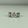 925 Sterling Silver CZ Ring Size 7
