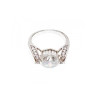 925 Sterling Silver CZ Ring Size 7