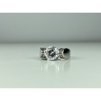 925 Sterling Silver CZ Ring Size 7