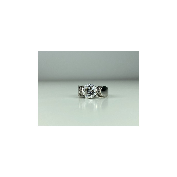 925 Sterling Silver CZ Ring Size 7