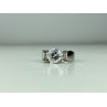 925 Sterling Silver CZ Ring Size 7