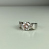 925 Sterling Silver CZ Ring Size 7