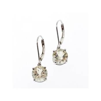 925 STERLING SILVER CITRINE EARRINGS