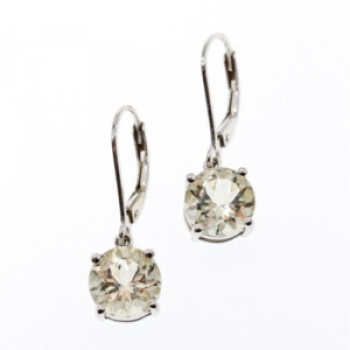 925 Sterling Silver Citrine Earrings