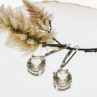 925 Sterling Silver Citrine Earrings