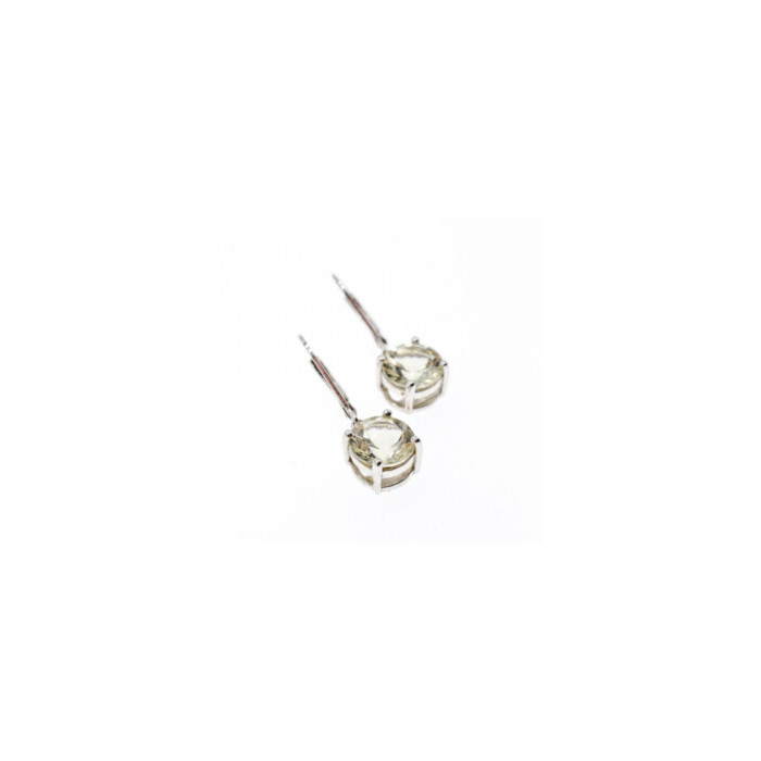 925 STERLING SILVER CITRINE EARRINGS