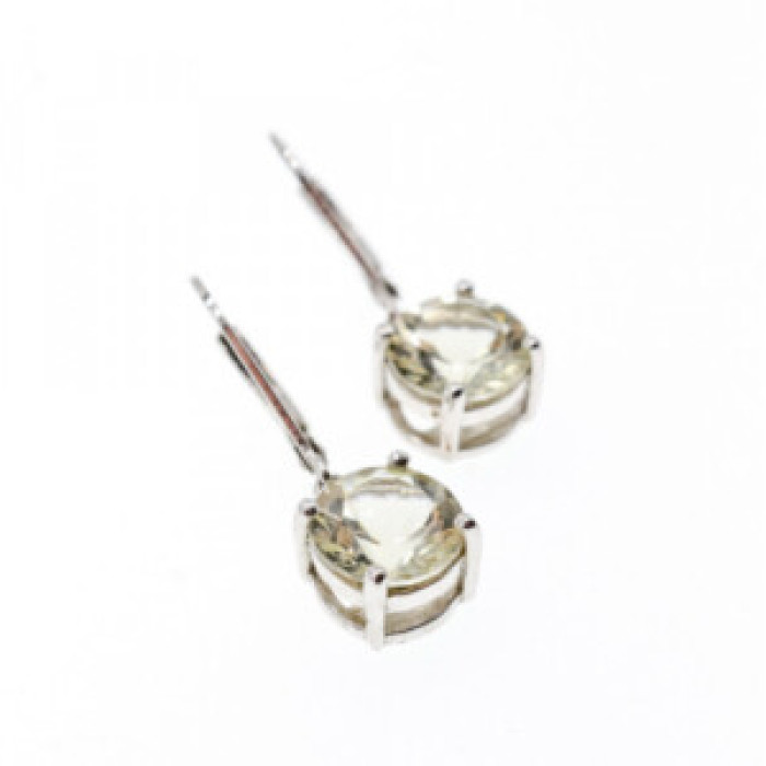925 Sterling Silver Citrine Earrings