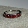 925 Sterling Silver Spinel Ring Size 7.5
