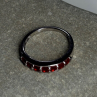 925 Sterling Silver Spinel Ring Size 7.5