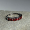 925 Sterling Silver Spinel Ring Size 7.5
