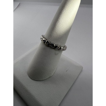 925 Sterling Silver & CZ Ring Size 7