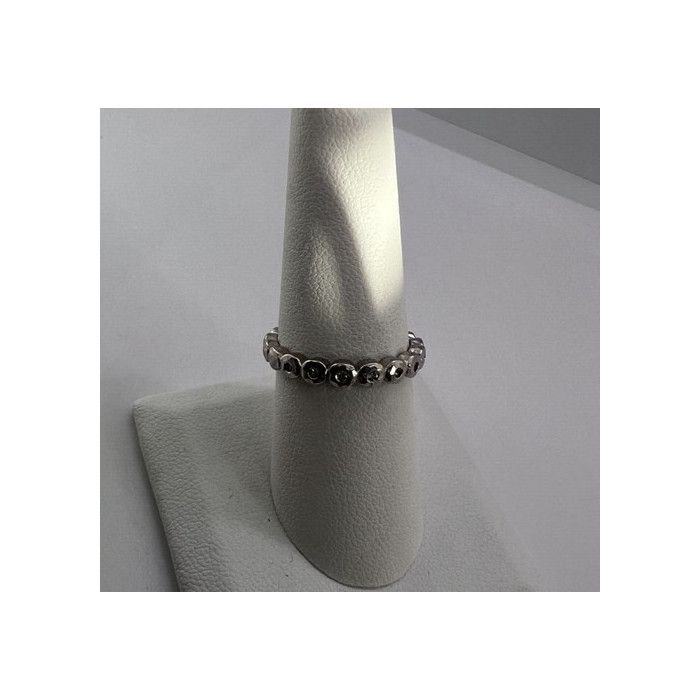 925 Sterling Silver & CZ Ring Size 7