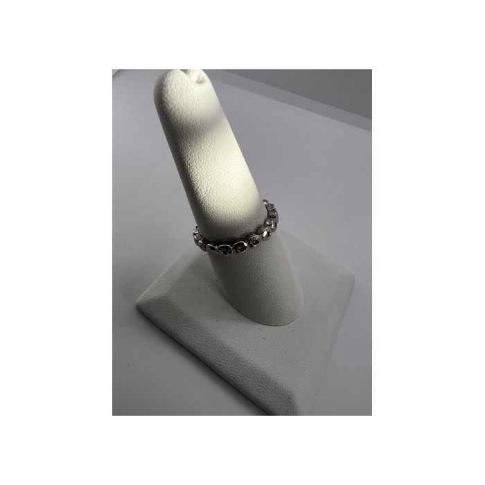 925 Sterling Silver & CZ Ring Size 7