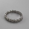 925 Sterling Silver & CZ Ring Size 7