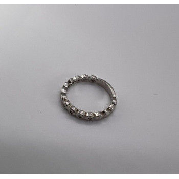 925 Sterling Silver & CZ Ring Size 7