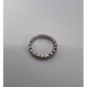 925 Sterling Silver & CZ Ring Size 7