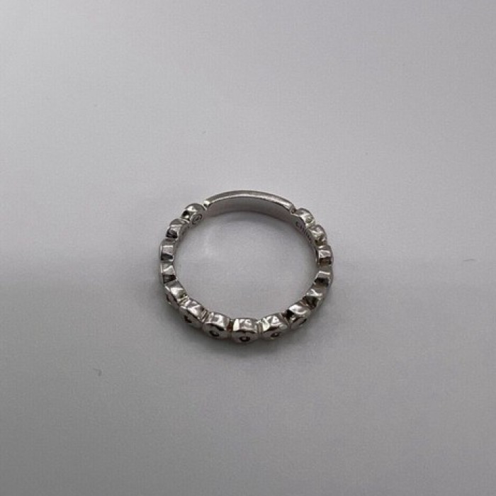 925 Sterling Silver & CZ Ring Size 7