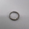925 Sterling Silver & CZ Ring Size 7