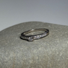 925 Sterling Silver CZ Ring Size 6.5