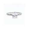 925 Sterling Silver CZ Ring Size 9.5