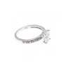 925 Sterling Silver CZ Ring Size 9.5