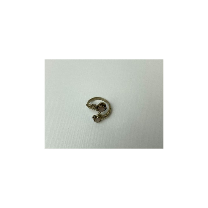 Vintage 925 Sterling Silver Mother Of Pearl Ring Size 8