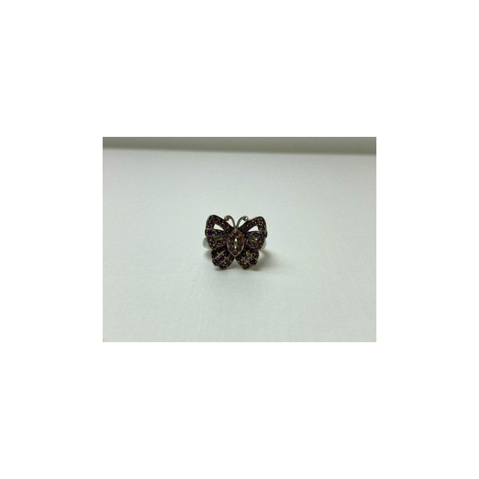 925 Sterling Silver Iolite & Pink Topaz 