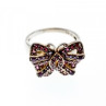 925 Sterling Silver Iolite & Pink Topaz 