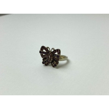 925 Sterling Silver Iolite & Pink Topaz 