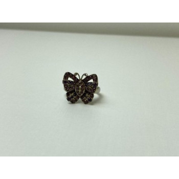 925 Sterling Silver Iolite & Pink Topaz 