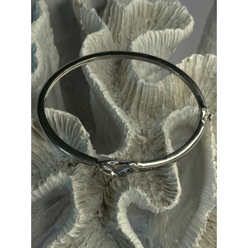 925 Sterling Silver NDI Diamond Heart Bracelet