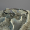 925 Sterling Silver NDI Diamond Heart Bracelet
