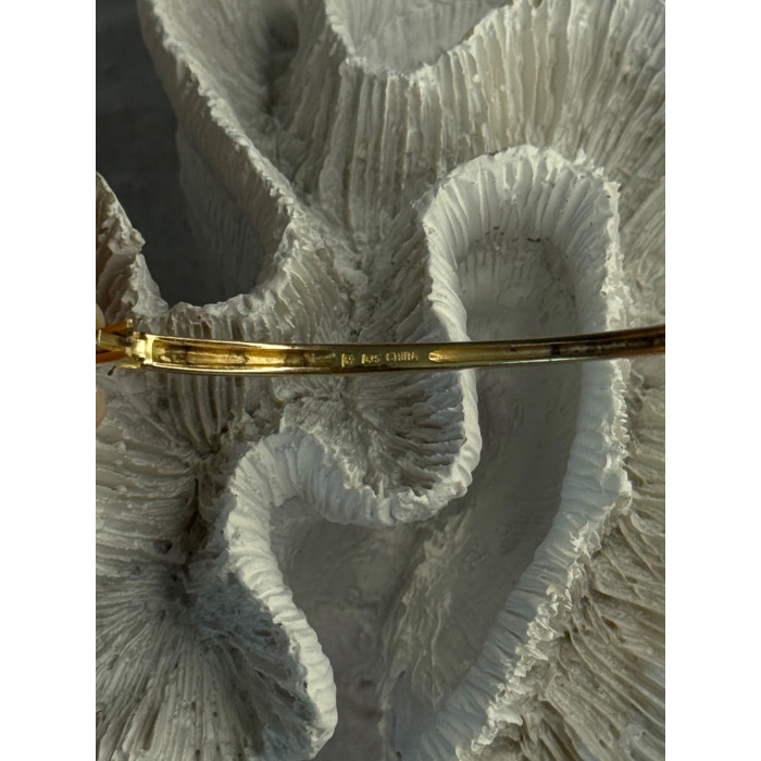 925 Sterling Silver Gold Plated Topaz Citrine Peridot Bracelet