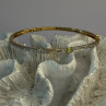 925 Sterling Silver Gold Plated Topaz Citrine Peridot Bracelet
