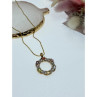 925 Sterling Silver Gold Plated Multi Gemstones 