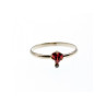 925 Sterling Silver Spinel & Garnet Ring Size 6.5