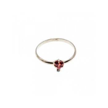 925 Sterling Silver Spinel & Garnet Ring Size 6.5