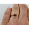 925 Sterling Silver Spinel & Garnet Ring Size 6.5