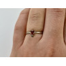 925 Sterling Silver Spinel & Garnet Ring Size 6.5