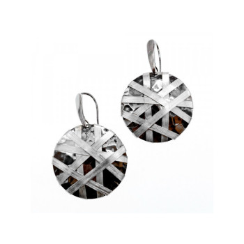 MILOR 925 STERLING SILVER EARRINGS ITALY