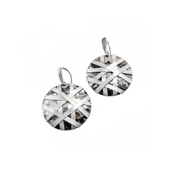 MILOR 925 STERLING SILVER EARRINGS ITALY