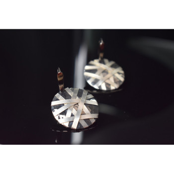 MILOR 925 STERLING SILVER EARRINGS ITALY