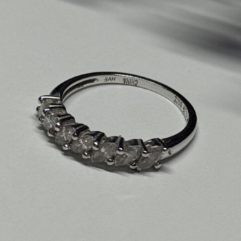 925 Sterling Silver CZ Ring Size 8.5