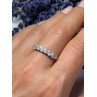925 Sterling Silver CZ Ring Size 8.5