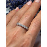 925 Sterling Silver CZ Ring Size 8.5