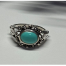 925 Sterling Silver Turquoise Ring Size 6