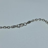 925 Sterling Silver Chain Necklace Italy 18.1 In
