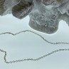 925 Sterling Silver Chain Necklace Italy 18.1 In